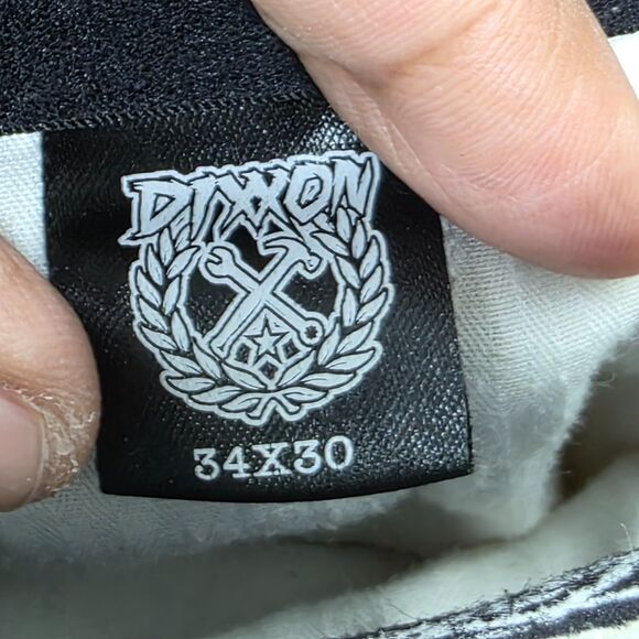 Dixxon D-Flex Pants Men's Khaki Relaxed Stretch Chino Size 34x30  *FLAWS - Picture 12 of 16